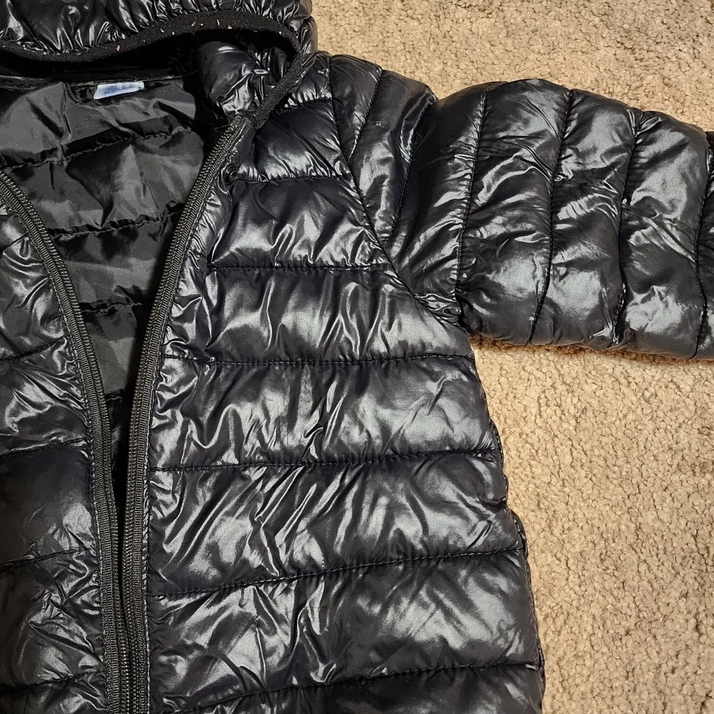 Puffer Coat with Teddy Ears